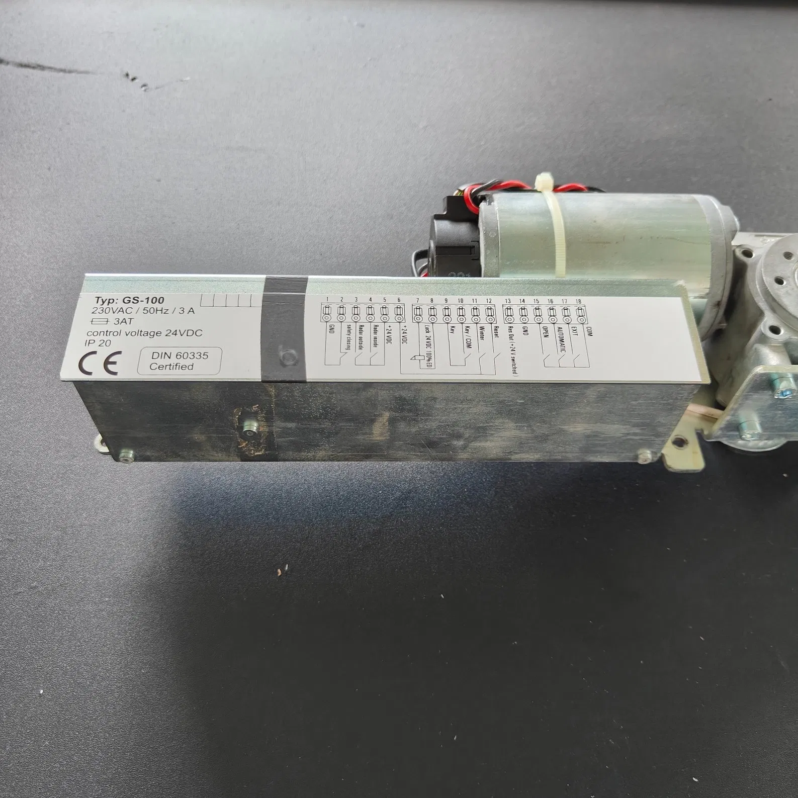 GS100 Automatic Sliding Glass Door Drive System