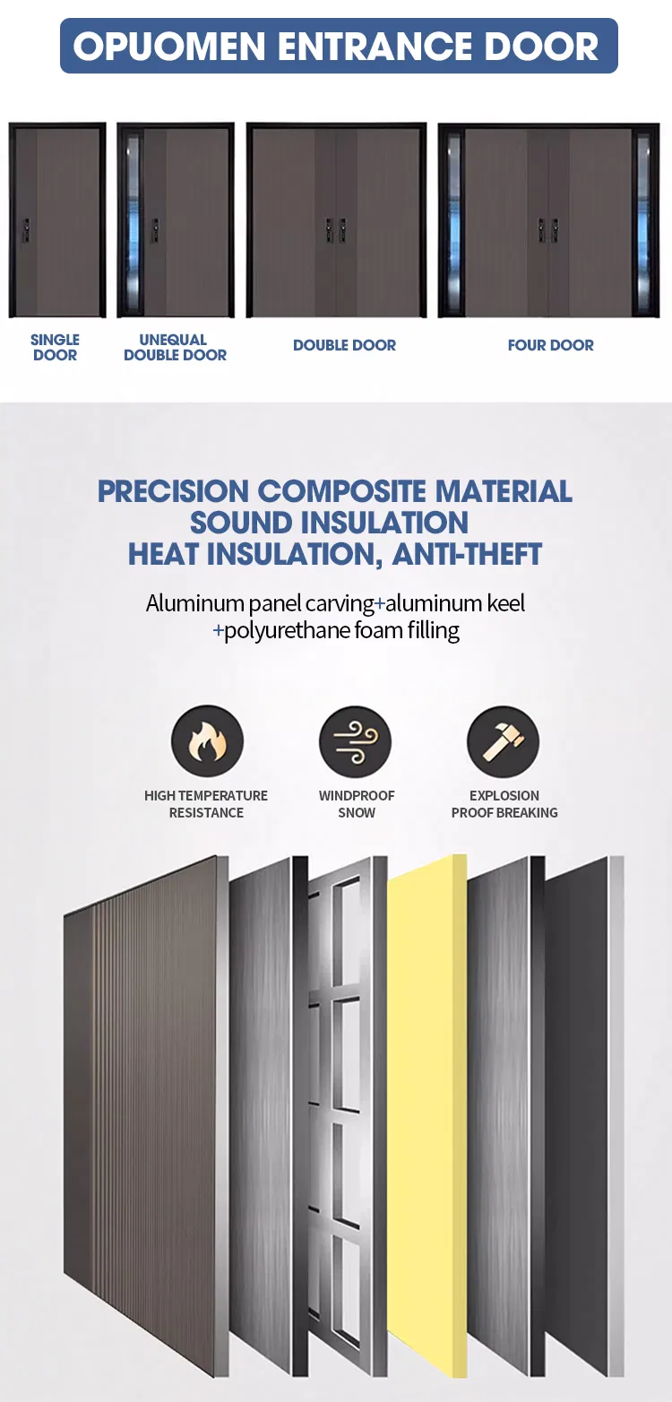 Aluminum Entrance Doors