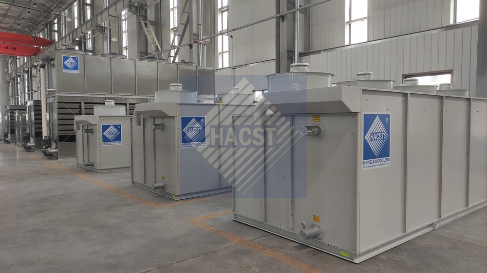 Industrial Efficient Ammonia/Nh3/R717 Refrigeration Corrosion Resistant Evaporative Condenser Refrigeration System