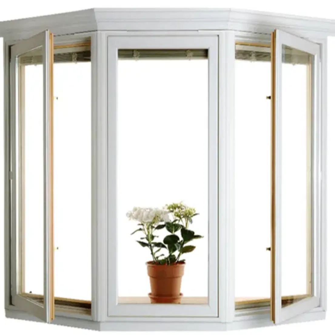 Modern Aluminum Alloy Pocket Folding Glass Door System Energy Efficient Fnished Surface Villa