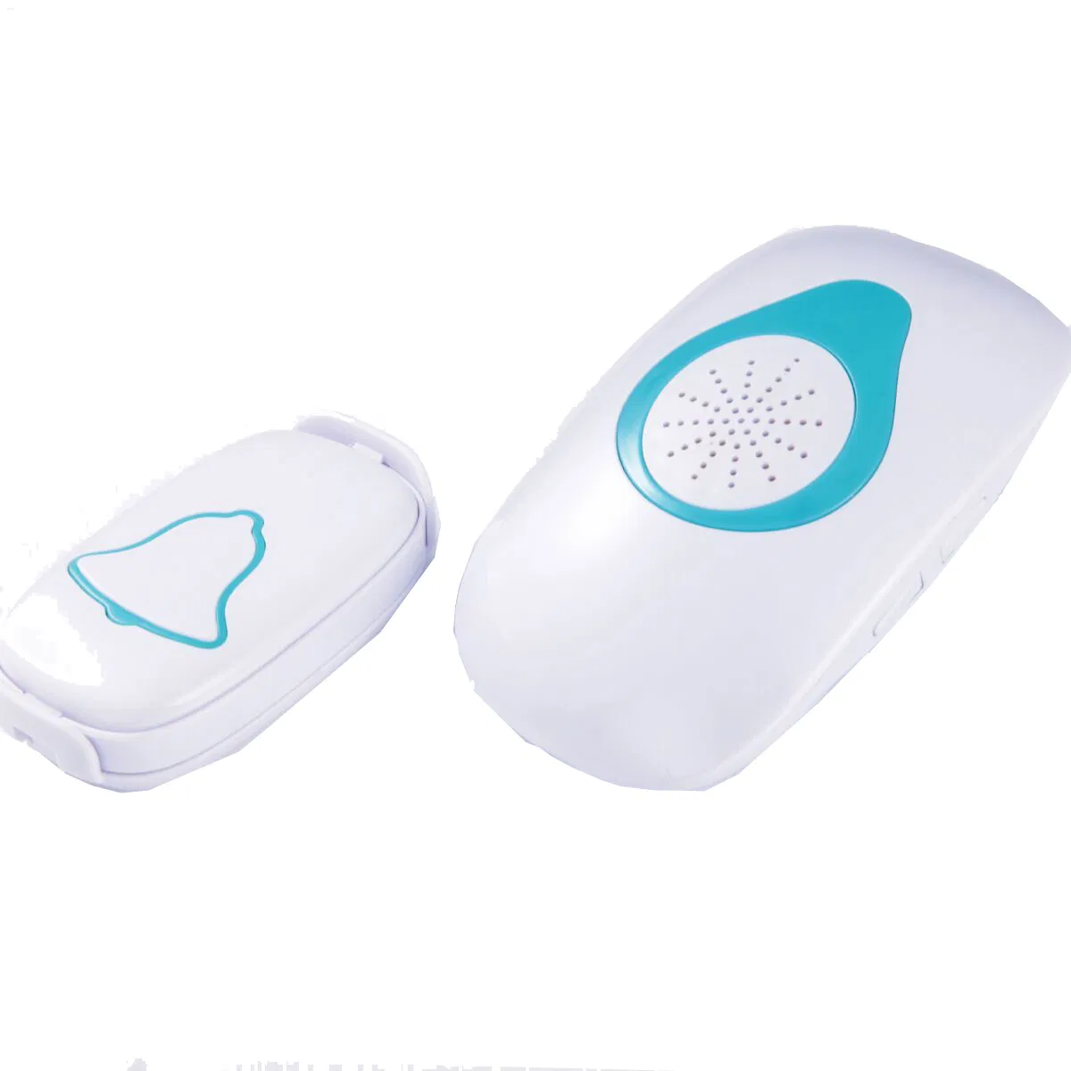 ABS Durable Portable Easy Installation 110V-220V Input Home Security Wireless Doorbell Smart Remote Control Doorbell for Security Alarm System (SDB4)