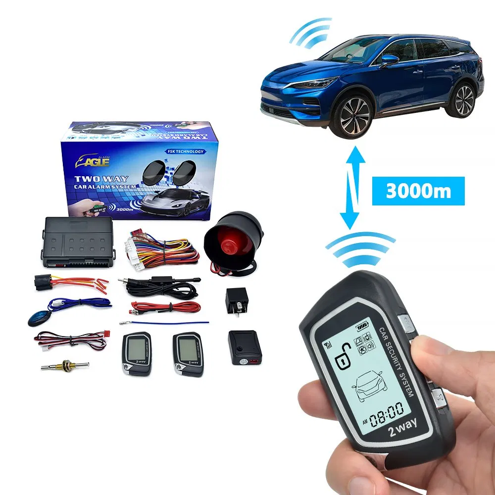 Best Selling Universal Lora Technology Keyless Entry System Automobile Vehicle LCD Smart Car Key