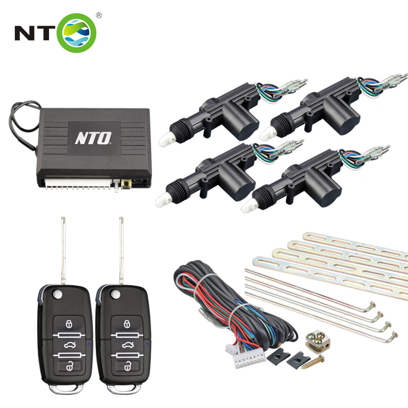 Nto 12V Power Central Lock Force Keyless Entry Wireless Car Door Lock System
