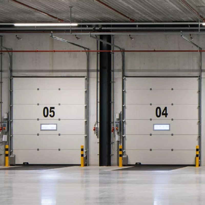 Premium Wind Resistant Energy Efficient Industrial Vertical-Rising Sectional Door Systems