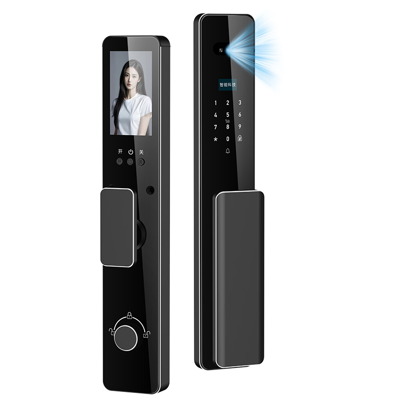 Facial Recognition Technology Digital Apartment Access Smart Door Locks for Home