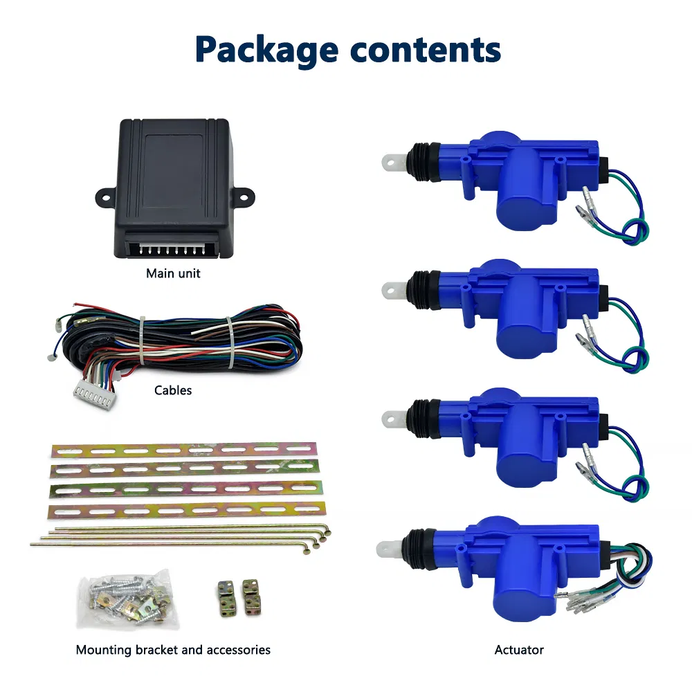 Universal Alarma PARA Automotive Lock System Electric 12V Universal Central Door Locking Automatic Keyless Entry Car Safety Alarm System