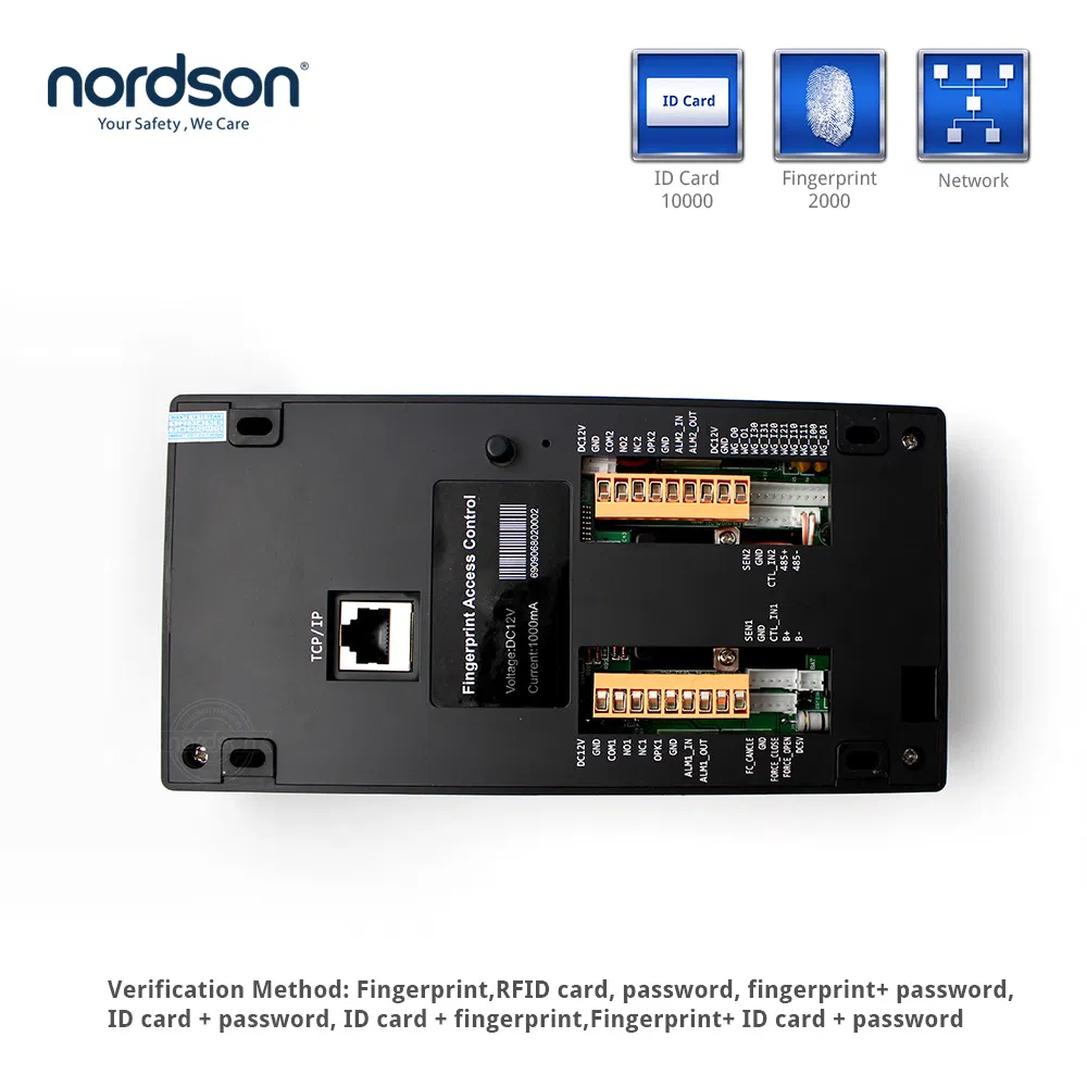 Remote Mobile APP TCP IP WiFi RS485 Fingerprint Biometric Door Controller Access Control and Time Attendance Terminal System