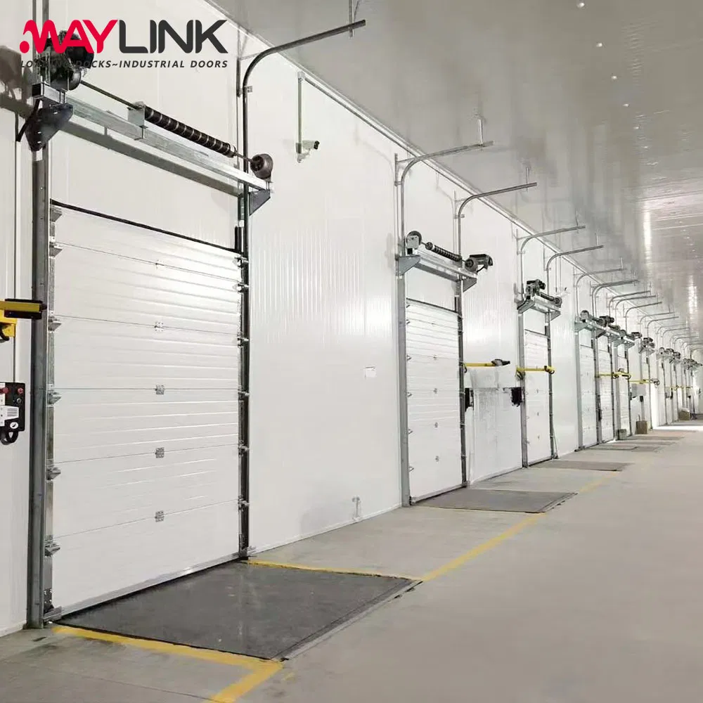 Maylink Weather Resistant Door for Industrial Exterior Building Access Sectional Door