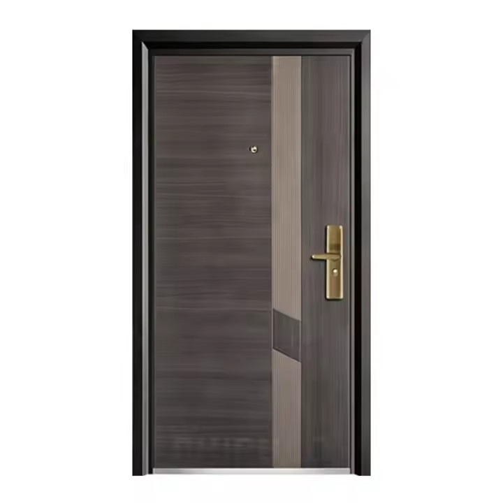 Quality Luxury Anti-Theft Metal Steel Front Door Modern Design for Entrance for Residential Villa