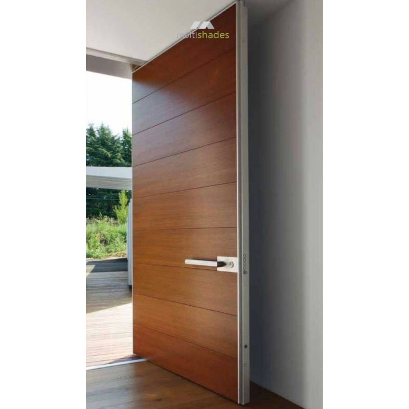 Security Door Premium Weather-Resistant Rolay Entry Door for All Climates Durable Aluminium Door Exterior with German Hardware