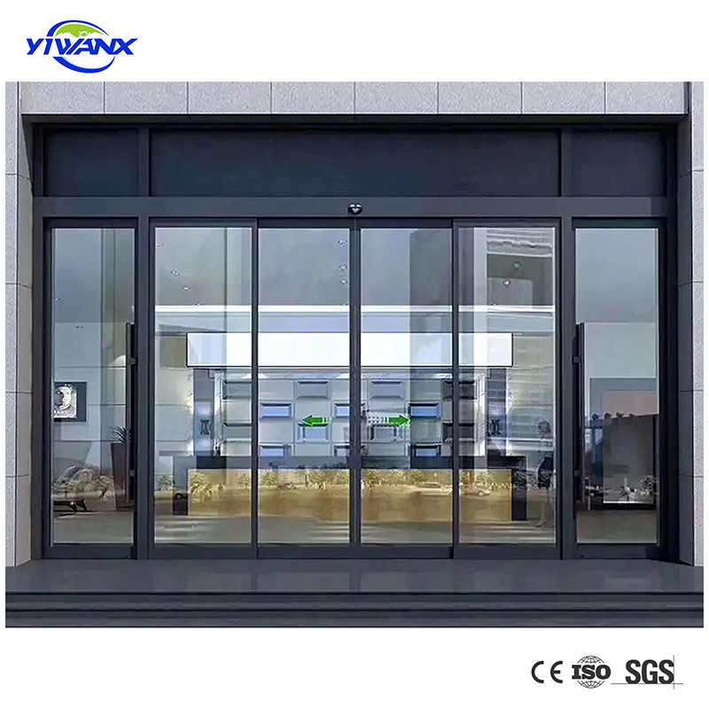 Hotel Entry Entrance Automatic Luxury Rotating Door