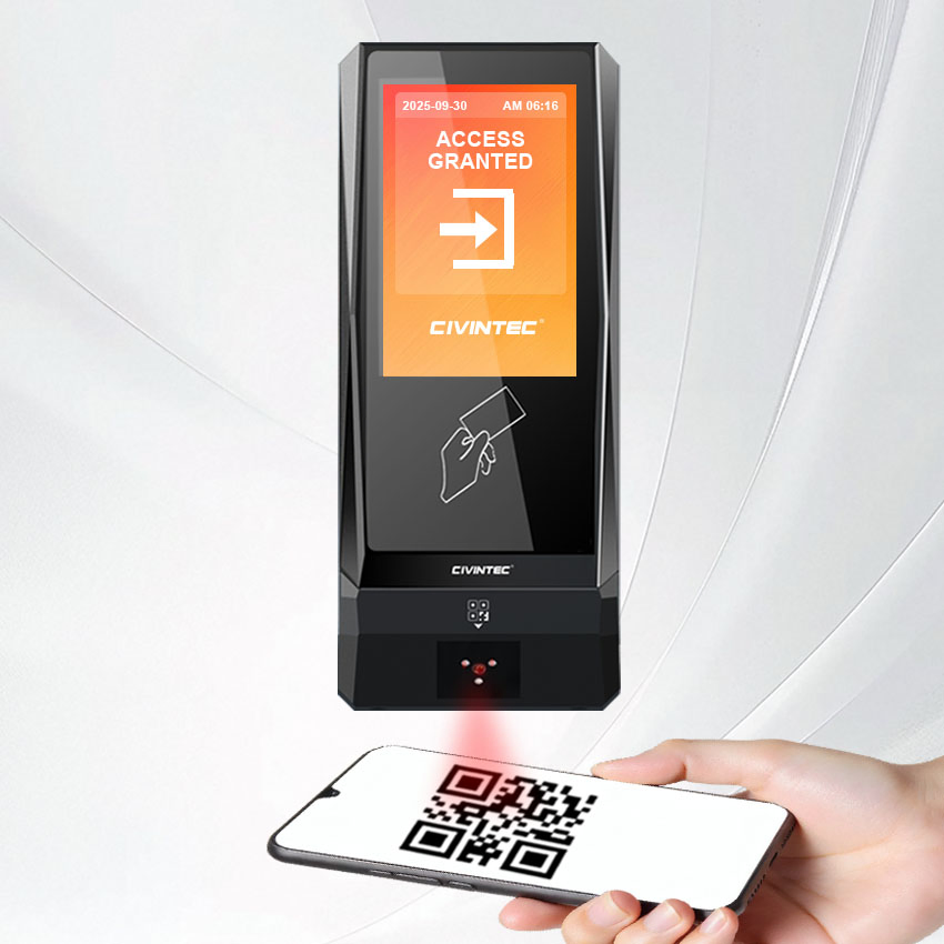 Outdoor WiFi RFID Office Door Access System Qr NFC Visitor Access Management Mobile APP for Building Entrance Commercial Use