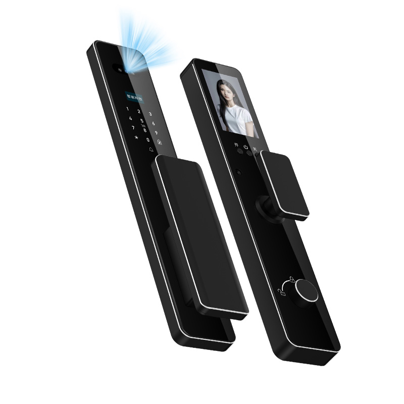 Facial Recognition Technology Digital Apartment Access Smart Door Locks for Home