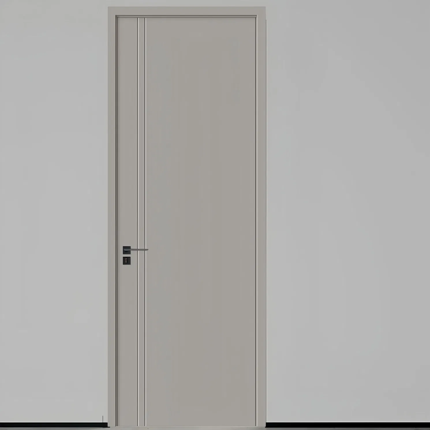 Weather-Resistant WPC Wood Door for Exterior and Interior Applications in Coastal Areas