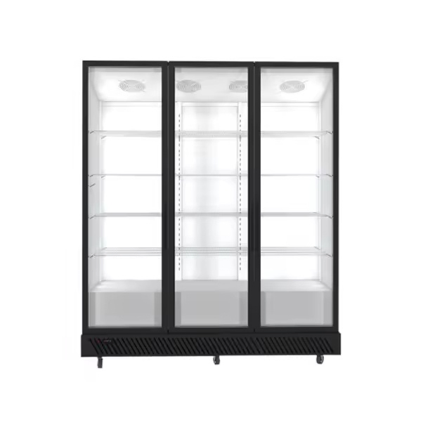 Commercial Beverage Display Refrigerator Air Cooling System for Retail