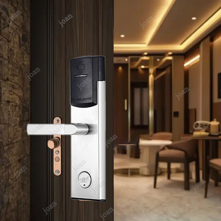 Hotel Management Software System Access Keys and Cards BLE APP Airbnb Aprtment Top Selling in Africen Market RFID Hotel Digital Smart Hotel Door Lock