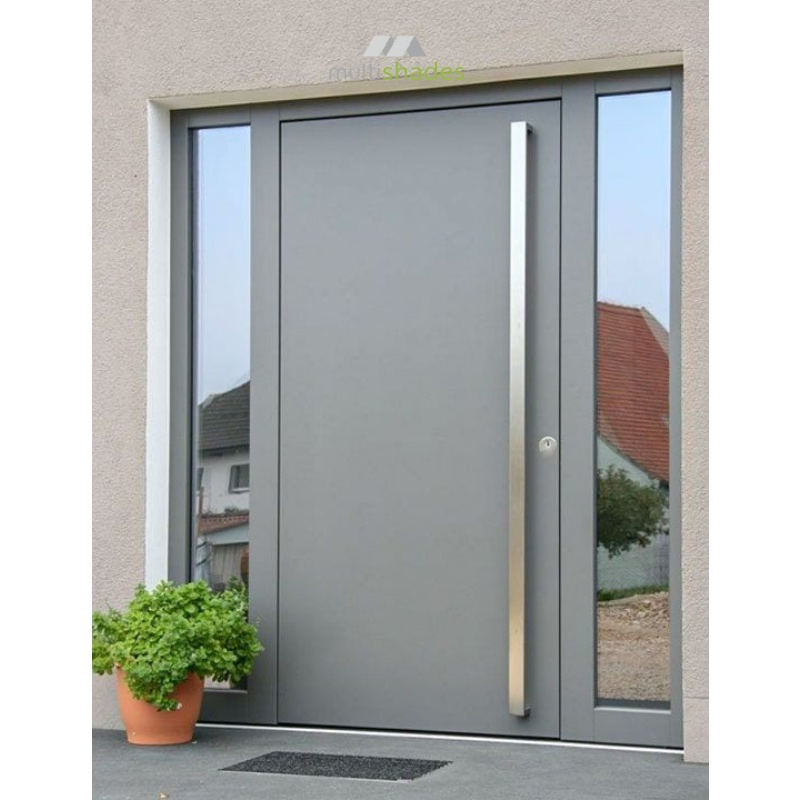 Security Door Premium Weather-Resistant Rolay Entry Door for All Climates Durable Aluminium Door Exterior with German Hardware