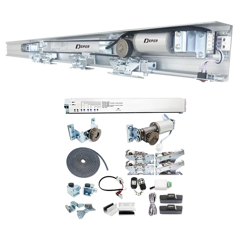Original Factory Commercial Entrance Low Price Automatic Sensor Glass Sliding Door System