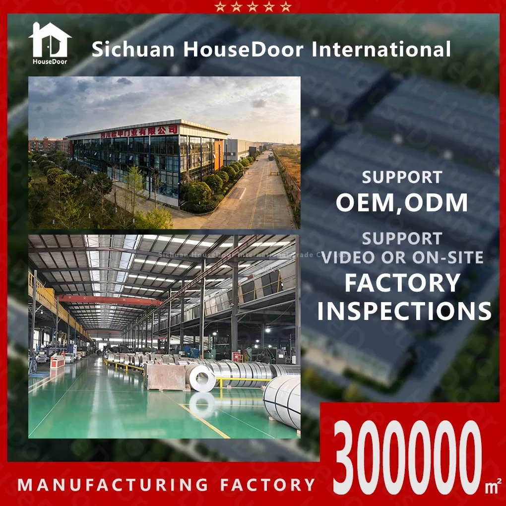 Durable Zinc Alloy Security Door with Built-in Recessed Aluminum Handle for Residential, Hotel, Office, and Entrance Applications Luxury Design