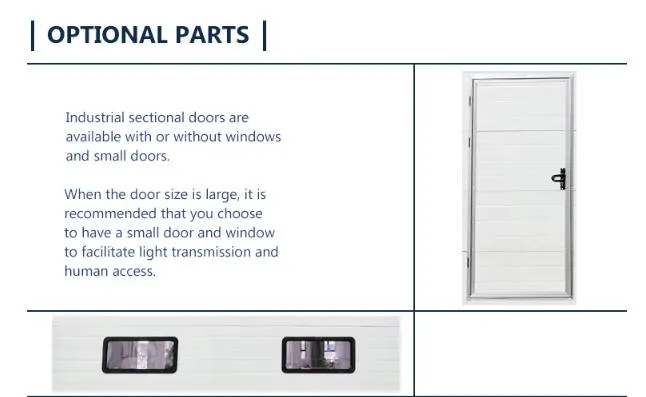 Industrial Vertical Lift Door