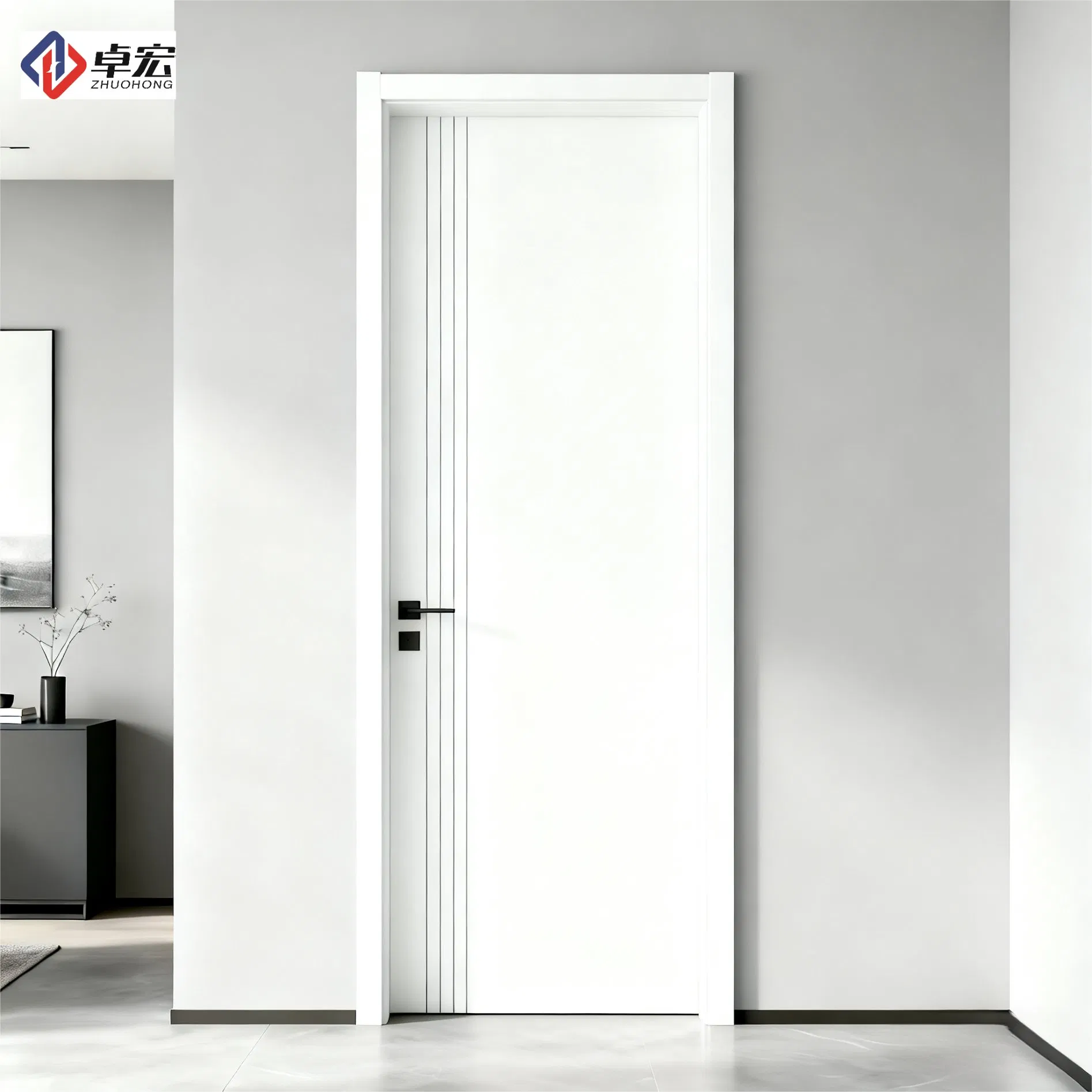 Modern Luxury Security Aluminum Alloy Door for Residential Main Entrance