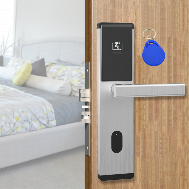 Keyless Entry Hotel Electronic Smart Lock with RFID Access System