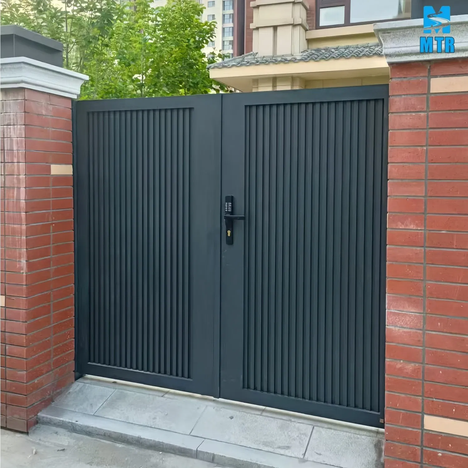 House Garden Front Entrance Swing Gate Automatic Electric System for House Villa