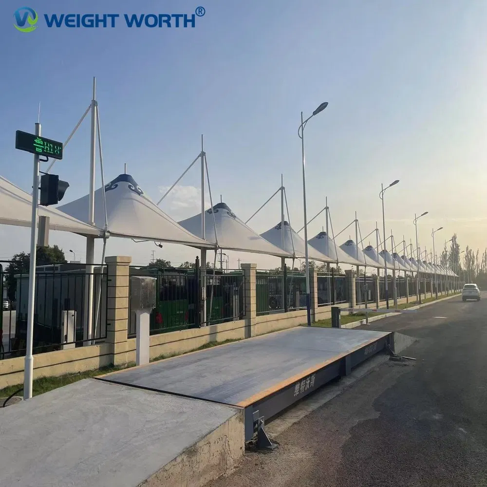 Smart Truck Weighing Solution Featuring Traffic Lights and Cameras