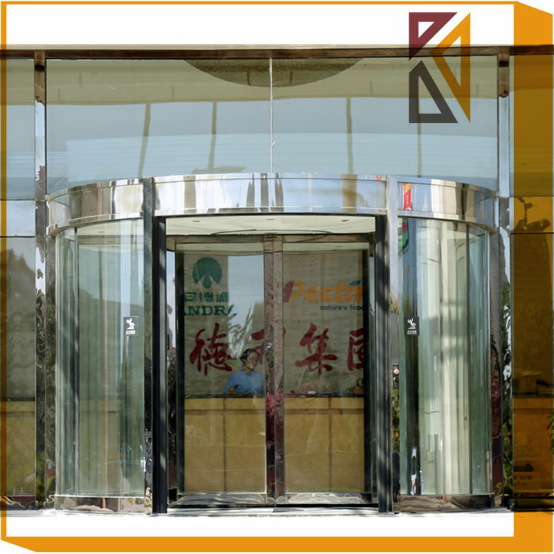 Commercial Building Entrance Revolving Door Automation System