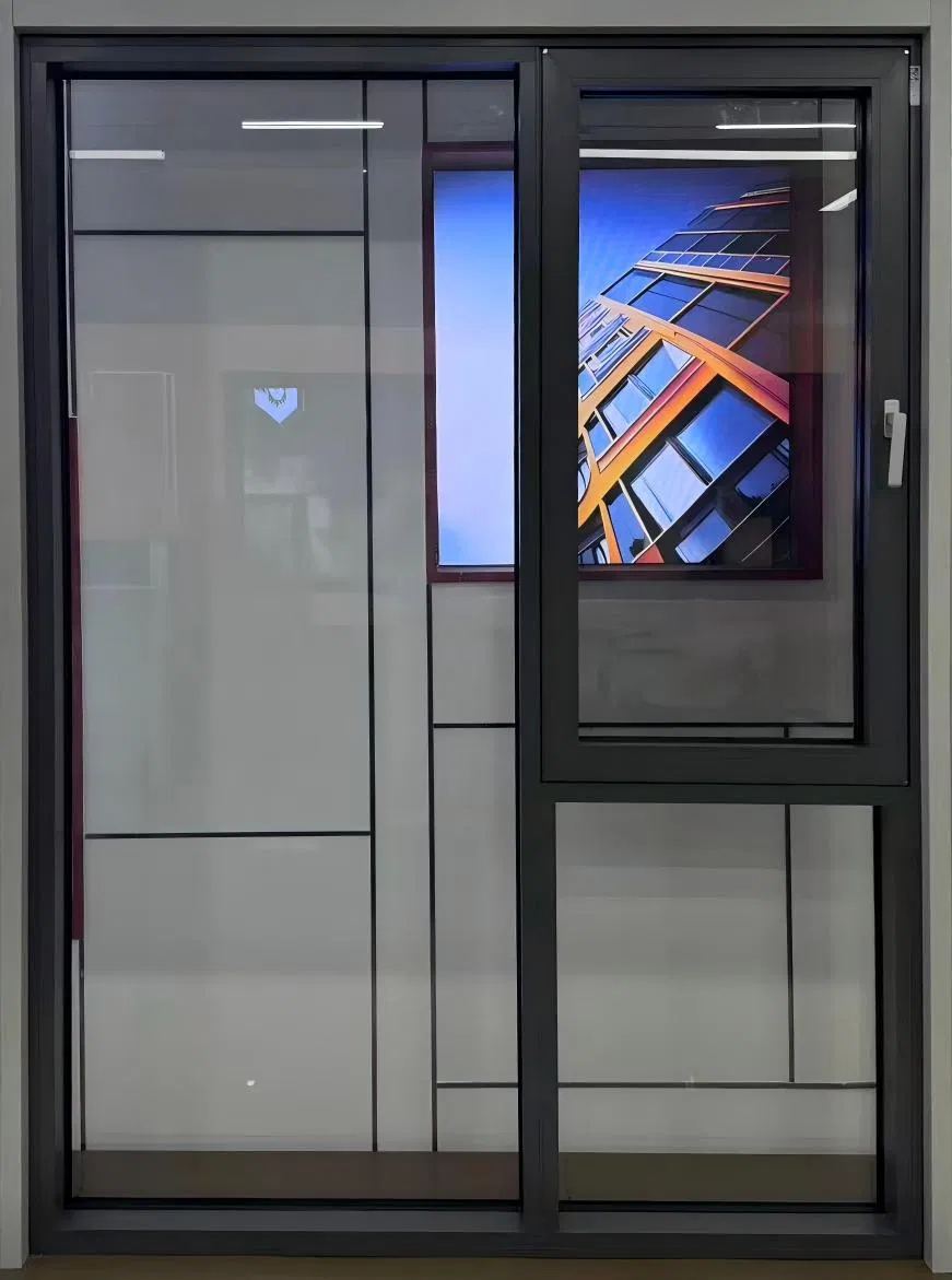 Energy Efficient Window System with Anodized Surface and Thermal Break