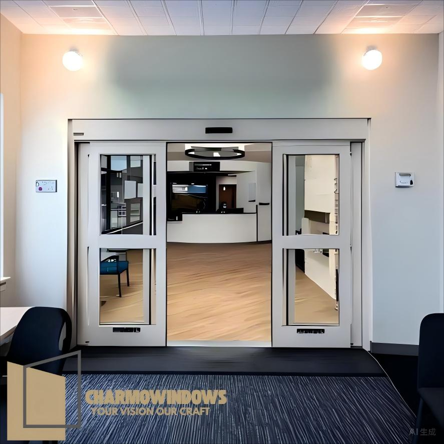 Charmo Energy Efficient Electric Aluminum Sliding Door Customize Automatic Glass Door Slide System Design for Patio House Project