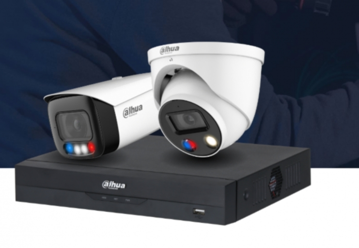 Dahua SMB Factory Security Solution with Video Surveillance, Alarm System, Perimeter Protection, Access Control, Fire Detection and a One-Stop Management System