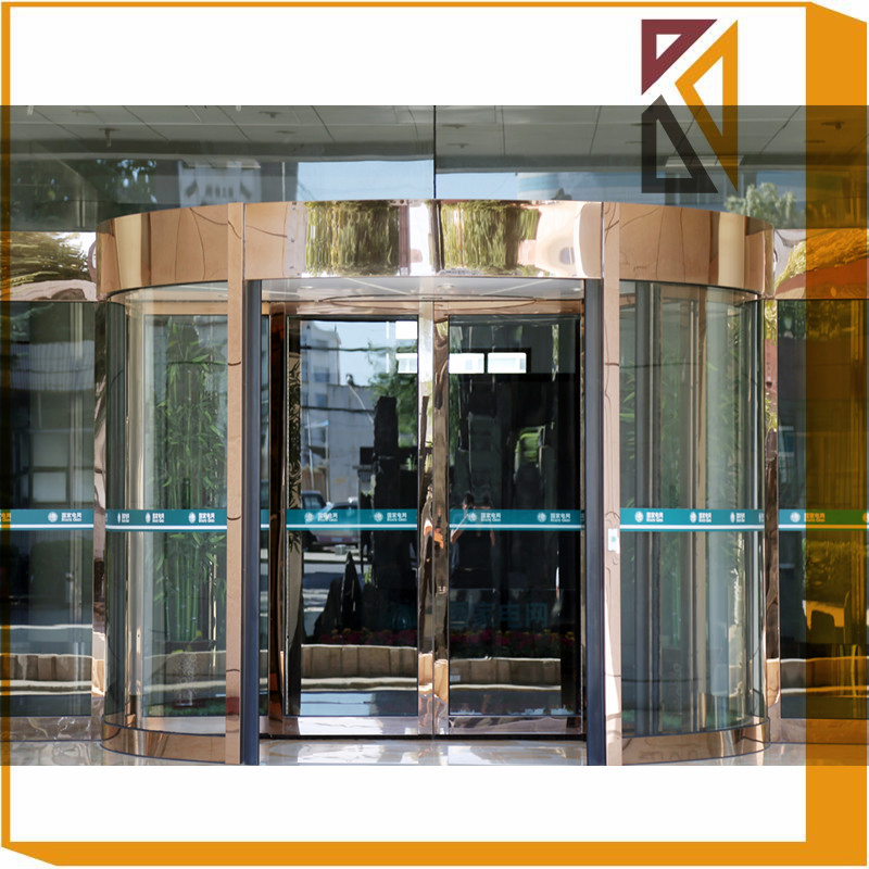 Commercial Building Entrance Revolving Door Automation System