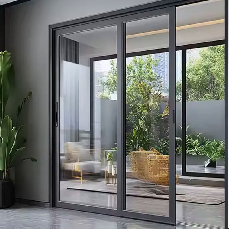 German Engineered Lift Operation Energy Efficient Thermal Aluminum Sliding Door System