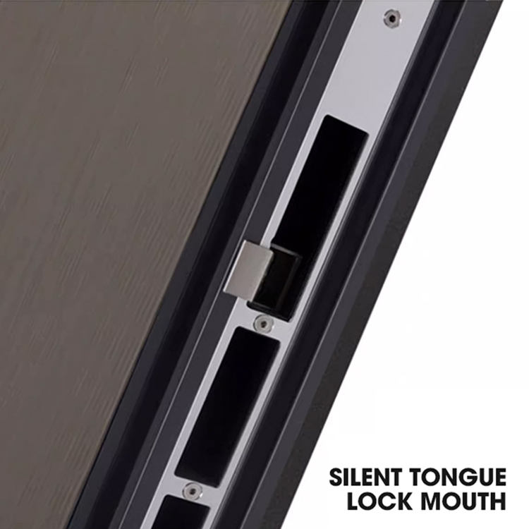 Heavy Duty Residential Security Hurricane Impact Patio French Aluminum Entrance Doors