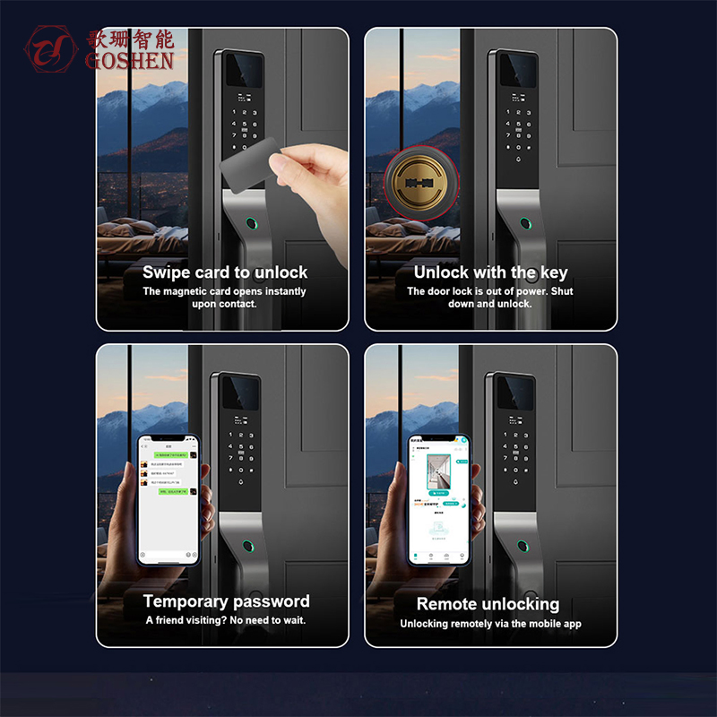 Smart WiFi Biometric Lock with Multiple Access Options Smart Lock