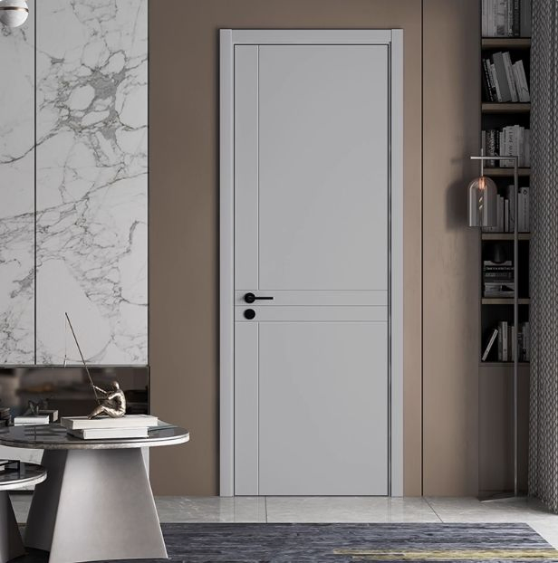 Weather-Resistant WPC Door for Exterior and Interior Use- Ideal for Middle Eastern Homes