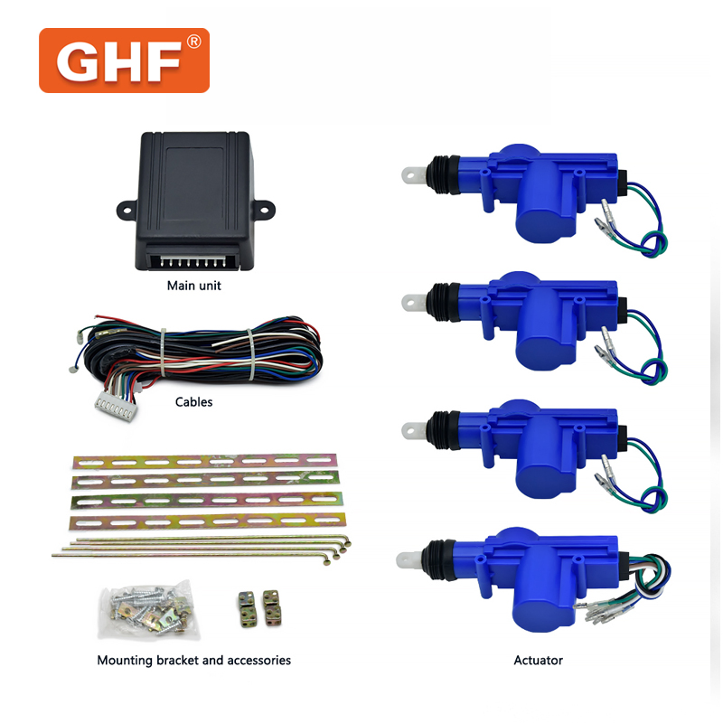 a 12V Security Solution with Keyless Entry and Automatic Central Locking