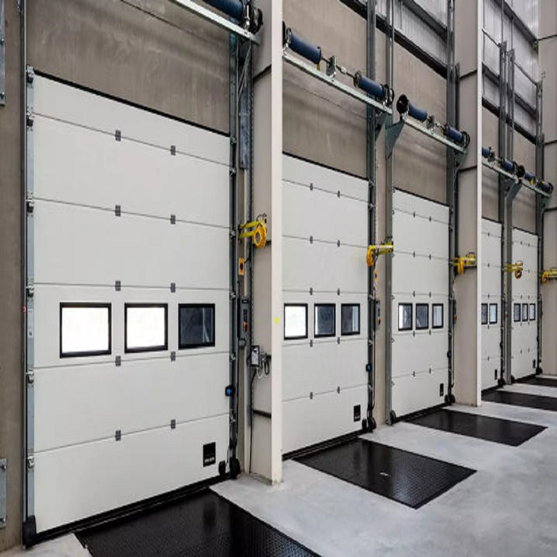 Premium Wind Resistant Energy Efficient Industrial Vertical-Rising Sectional Door Systems