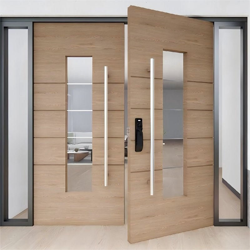 New Modern Luxury Metal Front Main Entrance Door Standard Residential Armored Bulletproof Villa Door Exterior Steel Security Door