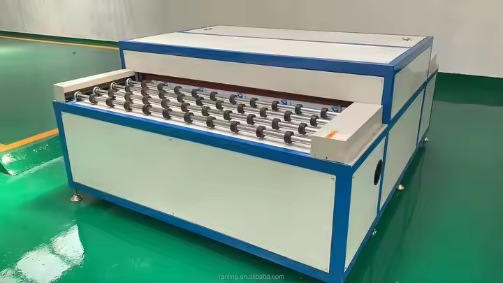 Heavy-Duty Horizontal Glass Washing System with Multi-Stage Purification for Industrial Glass Production Lines