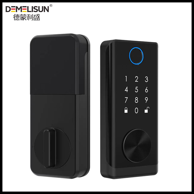 OEM Entry Door Keyless Electric Keypad Deadbolt Fingerprint Access Smart Door Lock