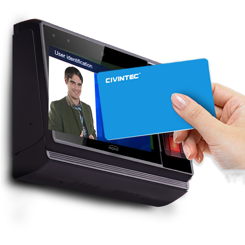 Android NFC Biometric Solutions Fingerprint Clocking in Recorder for Employee with Customized Function Keys