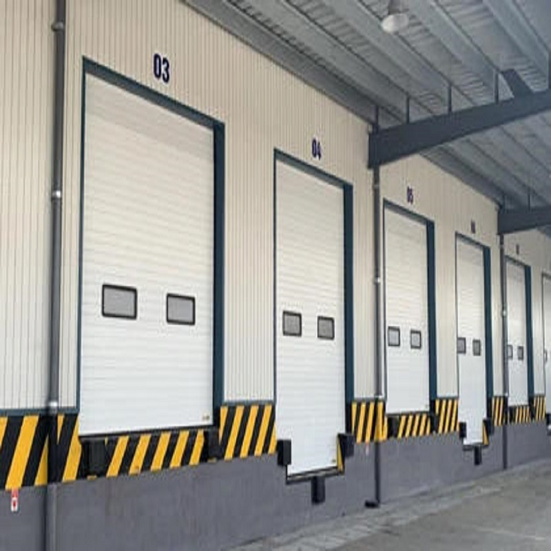 Premium Wind Resistant Energy Efficient Industrial Vertical-Rising Sectional Door Systems