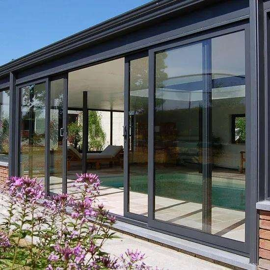 Weather Resistant Aluminum Alloy Door for Exterior Applications