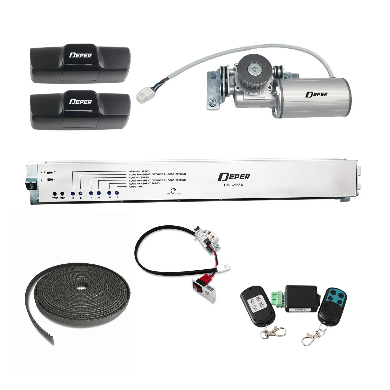 Original Factory Commercial Entrance Low Price Automatic Sensor Glass Sliding Door System