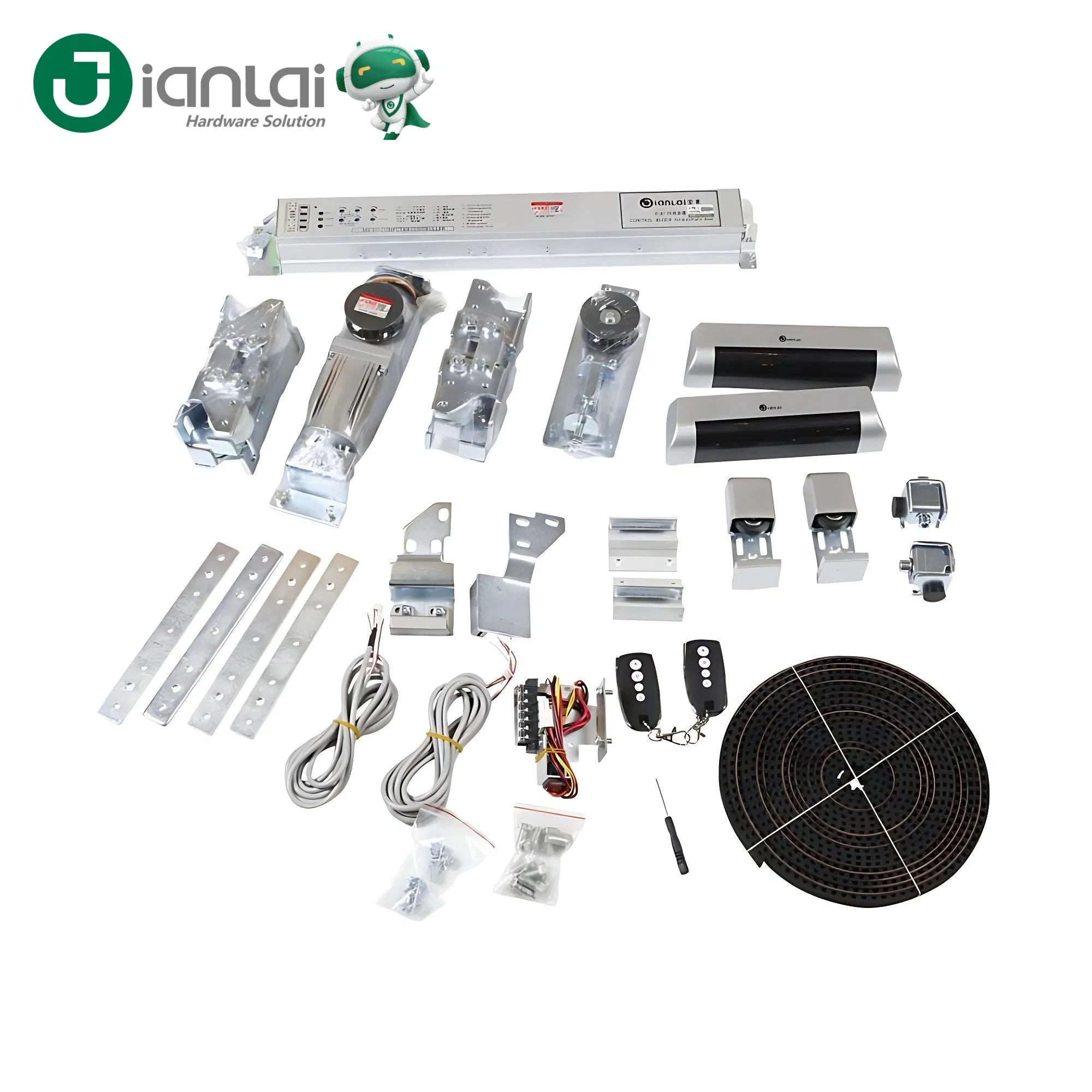 Commercial Entrance Smart Sensor Door Machine Automatic Glass Sliding Door Opening System