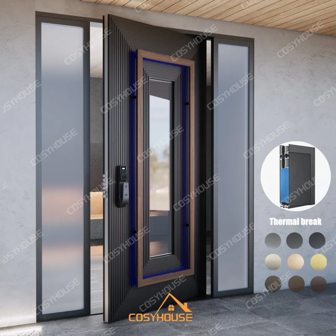 Oversized Luxury Entrance Door Modern Architectural Villa Front Door