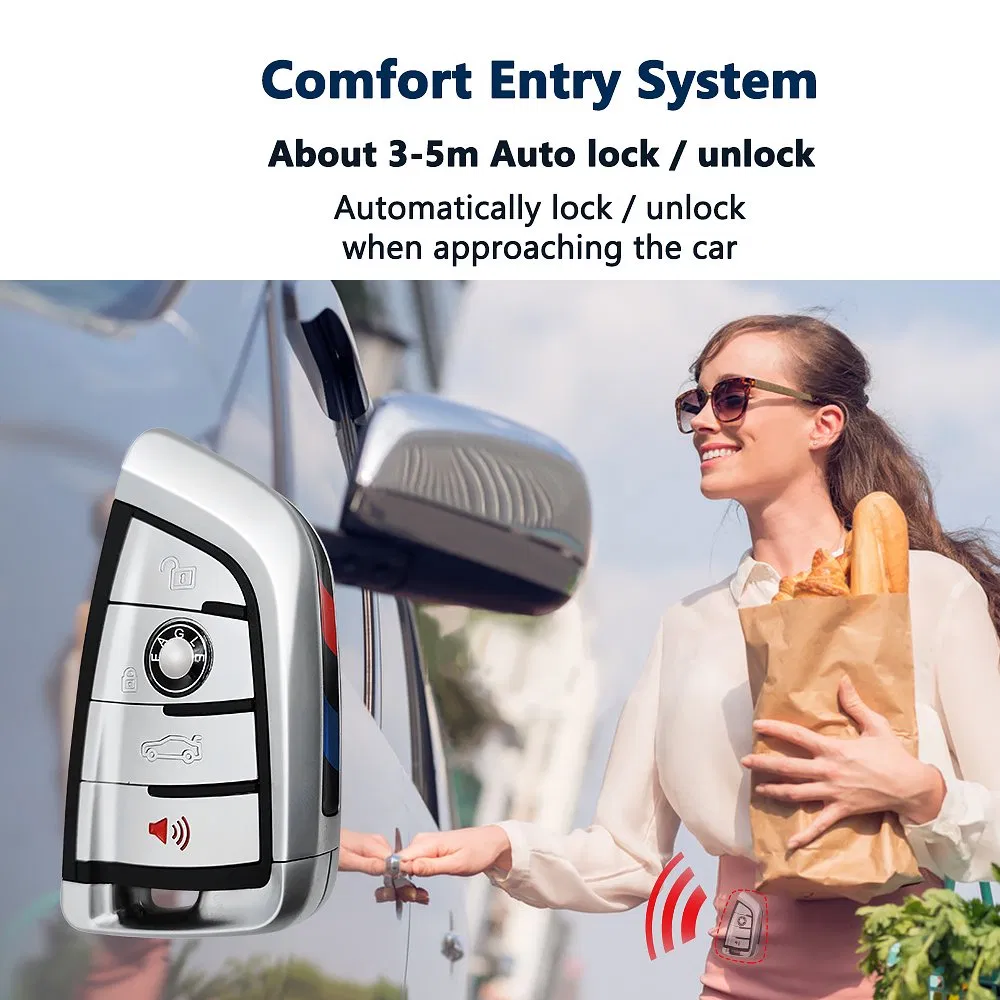 Bluetooth Pke Engine Start Stop Handsfree Keyless Alarm Systems