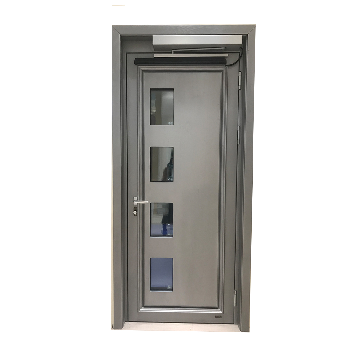 Exterior Door Modern Design Front Iron Doors Entrance Steel Aluminum Plate Entry Security  Door for Villa